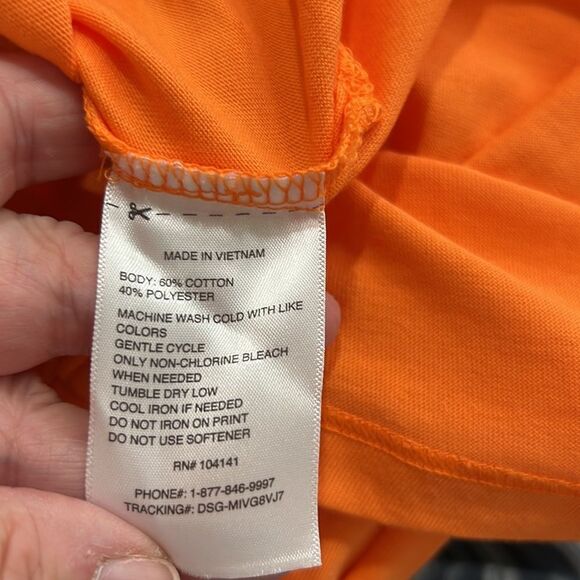 DSG Citrus Splash soccer graphic long sleeve hooded l/S tee NWT size large - Picture 13 of 13